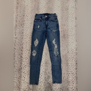 AÉROPOSTALE High rise curvy jeggings | SIZE: 0